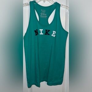 Nike UC Green Athletic tank top